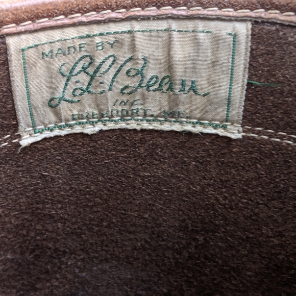 L.L. Bean Duck Boots Men 9 M Btown Leather Rubber - Picture 7 of 16